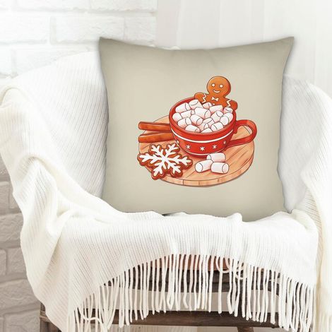 Housses de coussin décoratives doux pour canapé lit chaise décoratif de ferme la saint-valentin (1/5)