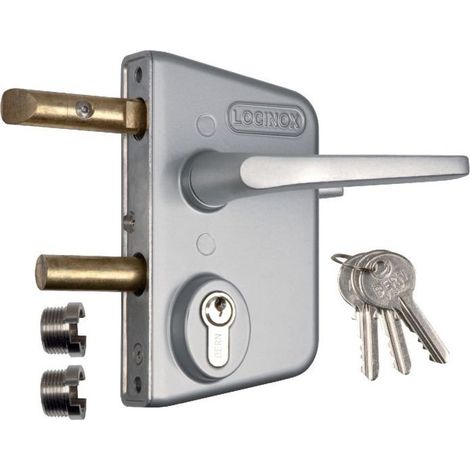 CERRADURA LOCINOX CON CILINDRO LCKX40 PARA PERFIL CUADRADO DE 40 - 50 - 60MM