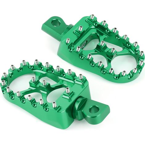 Repose-pieds moto universel 10mm diamètre CNC aluminium alliage pour DynaGreen (1/5)