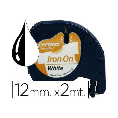 DYMO S0718850 cinta para impresora de etiquetas Negro sobre blanco
