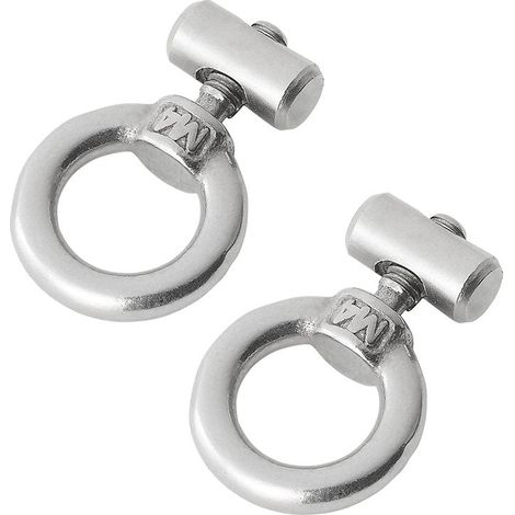 Ferma binario per tenda da sole 6 - 9 mm in acciaio inox - set da 2 pezzi (1/5)