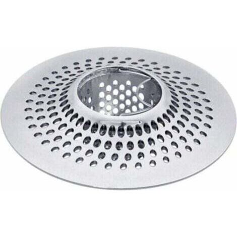 Filtre à cheveux pour baignoire et douche en acier inoxydable