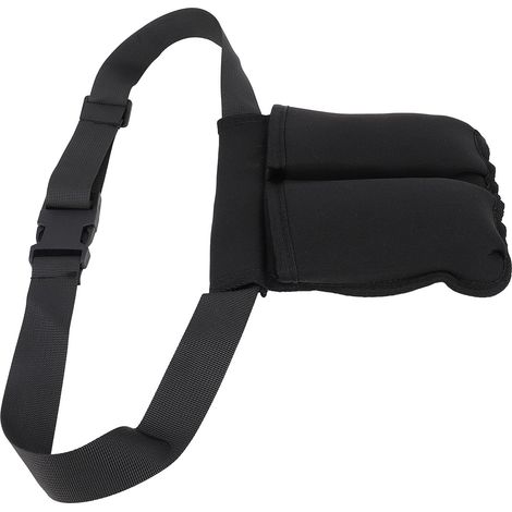 Pochette de Ceinture pour Bouteille D'huile de Massage Réglable, étui de Lotion Professionnel avec Ceinture Flexible, Sac en Néoprène pour Thérapeutes (1/5)