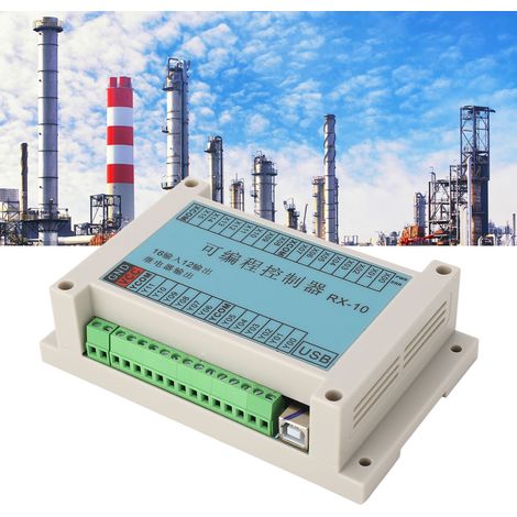 Contrôleur programmable PLC simple RX-10 pour la commande séquentielle d'électrovannes (12-24 V) pour téléphones portables et tablettes (1/5)
