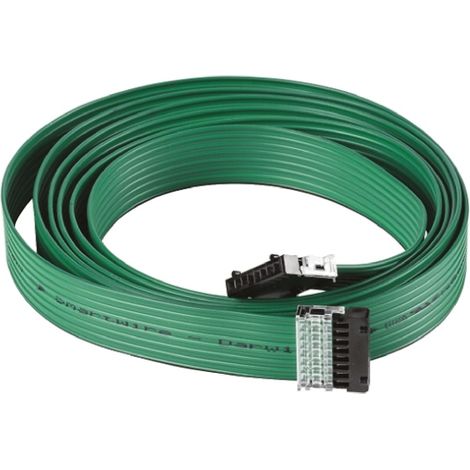 Câble plat SmartWire-DT 3m 8 pôles avec 2 connecteurs plats SWD4-8MF2 000116027 EATON SWD4-3LF8-24-2S