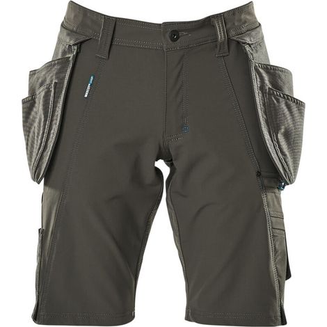 Mascot Advanced Shorts mit abnehmbaren Hängetaschen Gr. 66 dunkelanthrazit