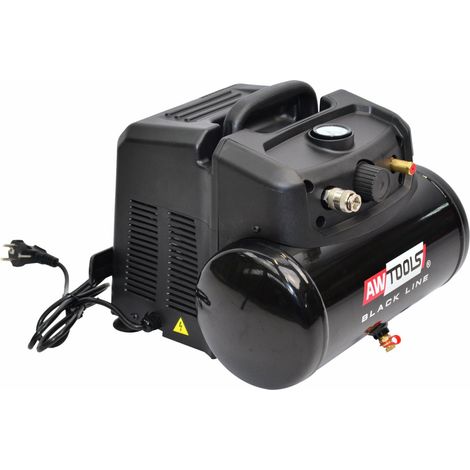 AWTOOLS KOMPRESOR AC6 BEZOLEJOWY 6L 1,5HP BLACK LINE