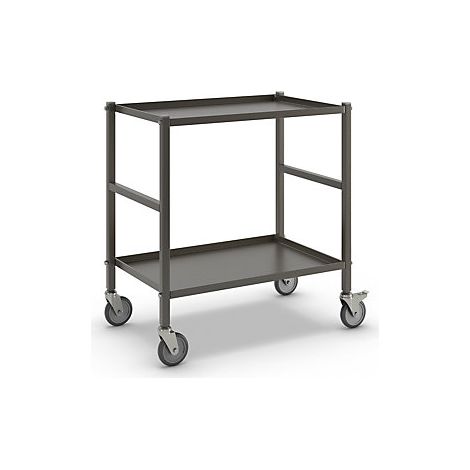 Kongamek Carrello di servizio con 2 ripiani 4 rotelle (1/4)