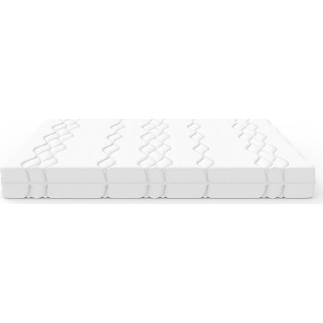 Matelas à ressorts ensachés 160x200 cm – Fermeté H3, 7 zones ergonomiques, housse amovible lavable, 20 cm d'épaisseur sans matelas (1/5)