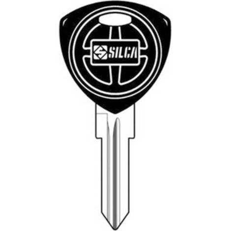 5 x SILCA GT18RBP CHIAVE AUTO TESTA PLASTICA ACCIAIO