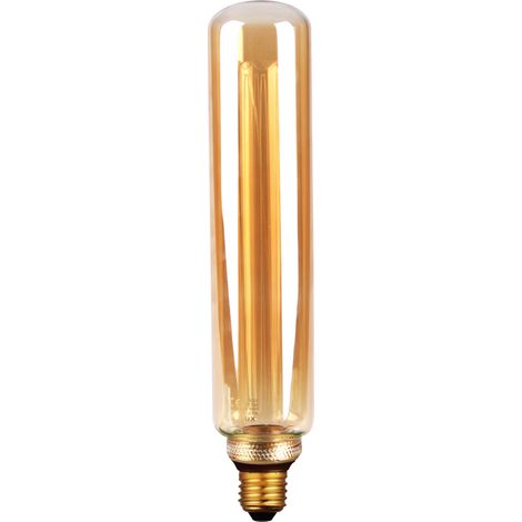 Ampoule LED déco T60 ambre E27 4W 180lm 1800K Polux (1/3)