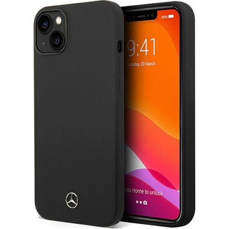 Línea de silicona Mercedes - Funda para iPhone 14 Plus (Negra) (1/5)