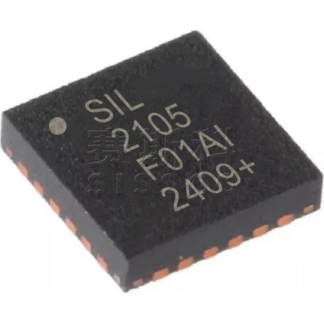 CP2105-F01-GMR CP2108-B03-GMR Electronic Components Chips and Electronic Parts (5 units of each)