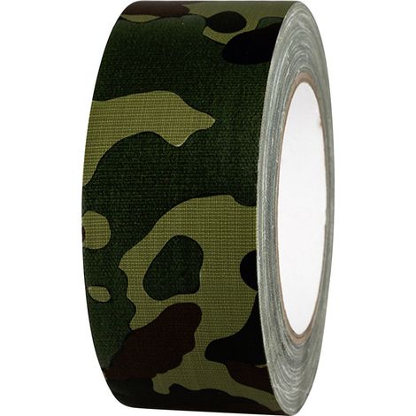 TOOLCRAFT 80B50L25CC 80B50L25CC Gewebeklebeband 80B50L25CC Camouflage (L x B) 25 m x 50 mm 1 St. (1/2)