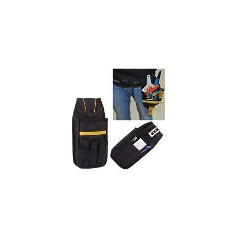 Werkzeuggürtel, Werkzeugtasche, kleine Werkzeugtasche mit verstellbarem Nylongürtel, wasserdicht für Techniker, Bauarbeiter, Wartungstechniker, Familie (1/5)