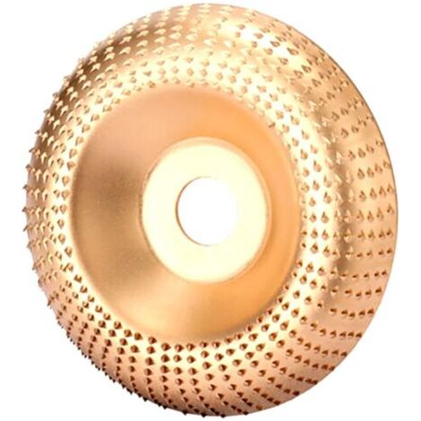 1Pc Disque Bois Meuleuse 125mm, Courbée Style Disque Abrasif en Bois, Disques de Meulage du bois en Carbure de Tungstène pour Façonner, Meuler et Couper. Roues pour Meuleuse d'angle (1/5)