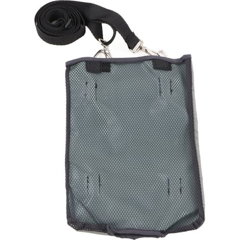 Housse de poche à urine étanche grande capacité 2000 ml, grise, avec sangle réglable. (1/5)