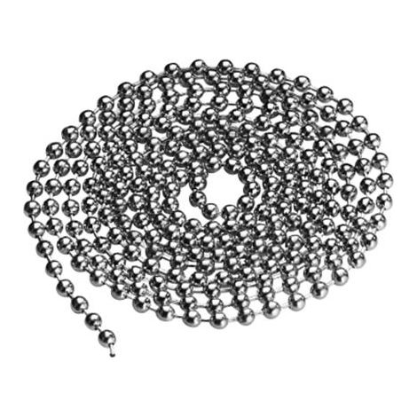 CATENA PERLINA Ø3,2 MT2,5 INOX