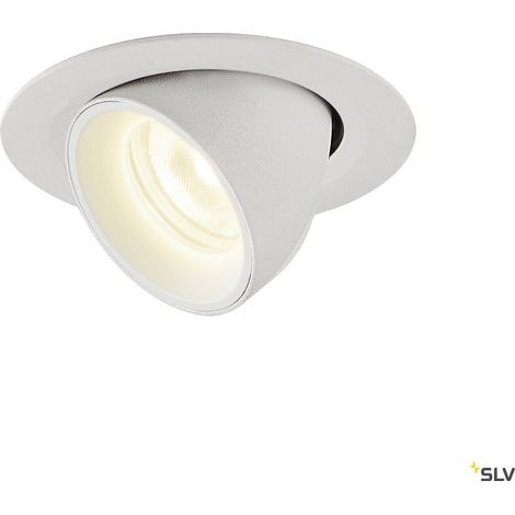 Encastré plafond intérieur blanc LED NUMINOS® GIMBLE XS - SLV 1005859 (1/5)