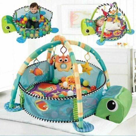 Tapis de jeu Dès la naissance - Bébé mixte Piscine à Balles Tapis D\'Éveil Avec 30 Balles Bébé Enfants Couverture Matelas - DE Stock