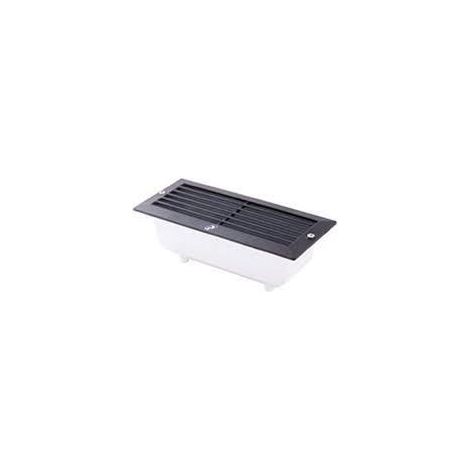 Lampada Luce Segnapasso da esterno in alluminio E27 60W IP54 Federica (400437B (Bianco))