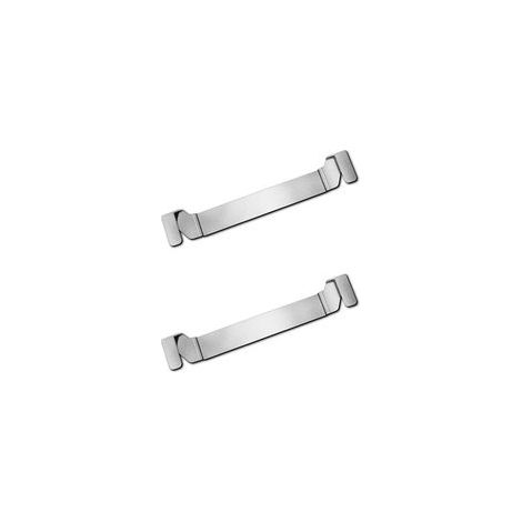 Ensemble de 2 pièces de support de spatule de poêle à frire en acier inoxydable, porte outil de gril pour Blackstone C 150x25x1mm (1/5)