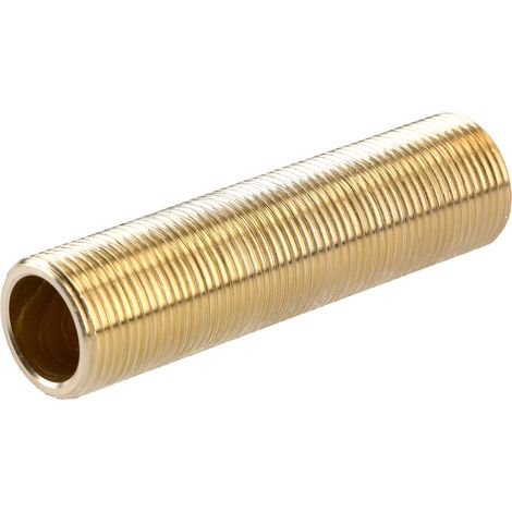 Garis Conector latón estándar 100 mm rosca 3/4"