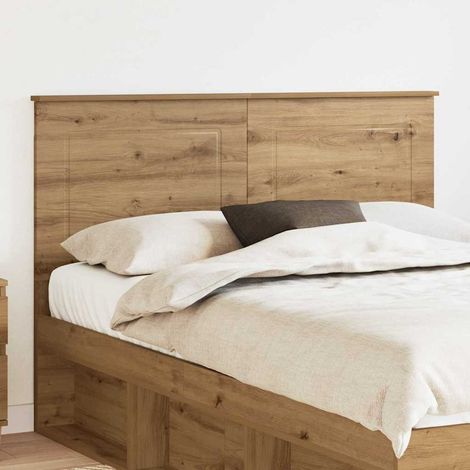 vidaXL Tête de lit Chêne Artisanal Bois d’ingénierie