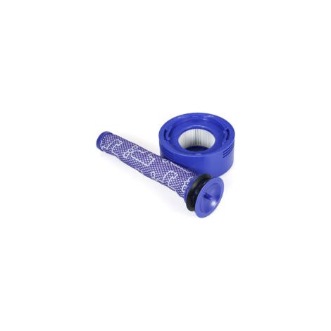 Accessori per aspirapolvere Dyson V7 V8, set da 2 pezzi (filtro anteriore + filtro posteriore) - Crezuo
