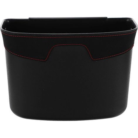 Hängender Auto-Mülleimer, wasserdicht, Mülleimer-Organizer, Rücksitzzubehör – 19 x 14 cm – Schwarz (1/4)