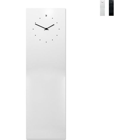 Vertikale Wanduhr magnetische Tafel modernes Design Lavagna - Grau (1/5)