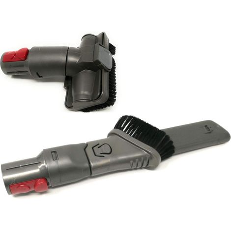 Fugendüsen-Set – 2-teilig – Kunststoff – Weiche und verschiebbare Bürste – Für Dyson V7 bis Gen5 – 100 mm und 250 mm (1/5)