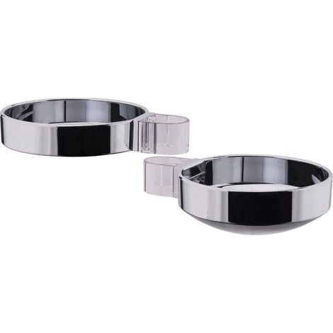 hansgrohe Cassetta D Seifenschale, chrom, für Brausestange D 25 (1/3)