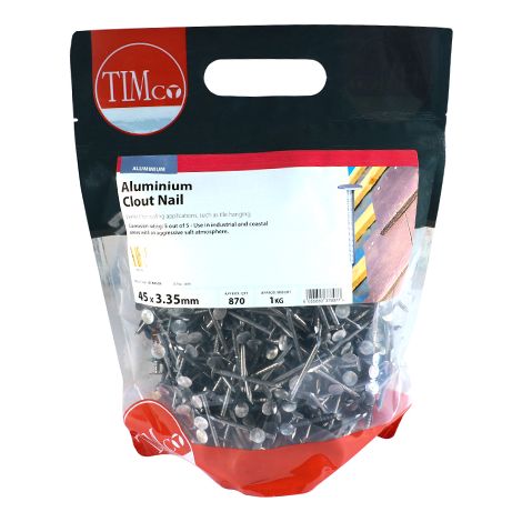 TIMCO Clout Nails Aluminium - 45 x 3.35