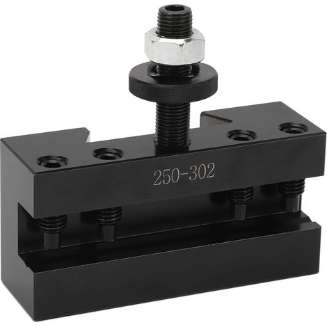 Porte-outil à changement rapide pour tour, poste de tournage et dressage réglable, compatible avec tour 13-18 pouces.