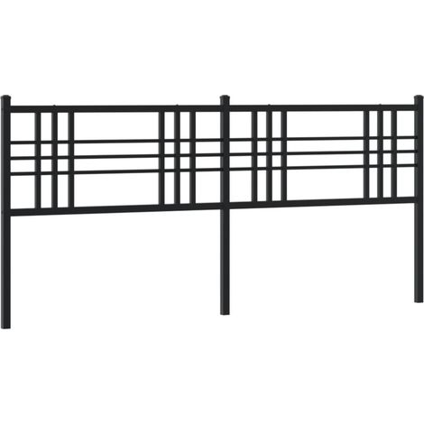 Tête de lit,Panneau décoratif métal noir 193 cm CFW5091746 (1/5)
