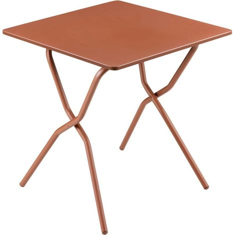 Table De Jardin Pliante - Balcony - Acier - Orange Canyon - Lafuma Mobilier (1/5)
