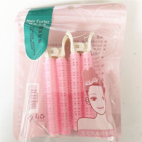 Flauschige Haarspange, Kopfschmuck, Haaransatz, flauschige Haarspange, Oberkopf, flauschige Haarspange, lockiges Haar, nahtlose Pony-Haarspange, rosa 2 [Beutel]