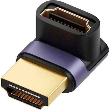 Adaptateur HDMI coudé - Adaptateur HDMI 2.1 4K 8K UHD 90° (1/3)