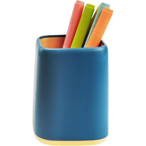 Boîte de rangement bleue pour la maison, le bureau ou un usage quotidien, pour une organisation pratique dans les environnements domestiques.-AquaForge (1/5)