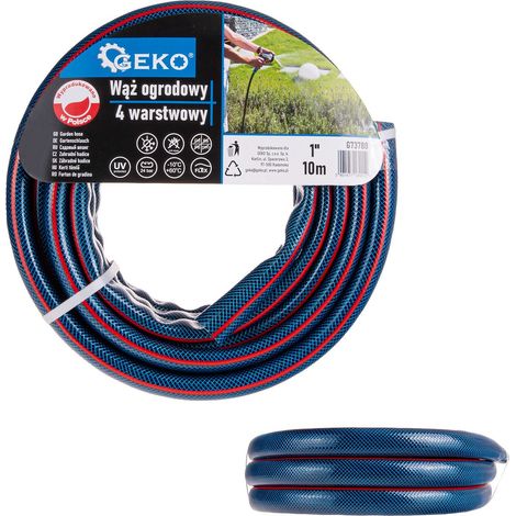 Tubo da giardino a 4 strati da 1" 10m geko NUOVO (1/4)