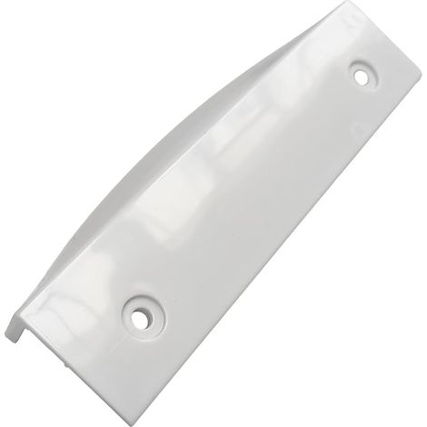 00152790 replacement door handle plastic handle white 142 x 42 mm for refrigerator freezer GSD GSL KTL KTR CK2 KT1 (1/4)