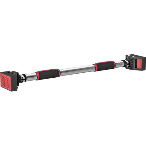 Barre de traction pour porte, barre de musculation pour cadres de porte sans vis - longueur ajustable (75-92cm) (1/5)