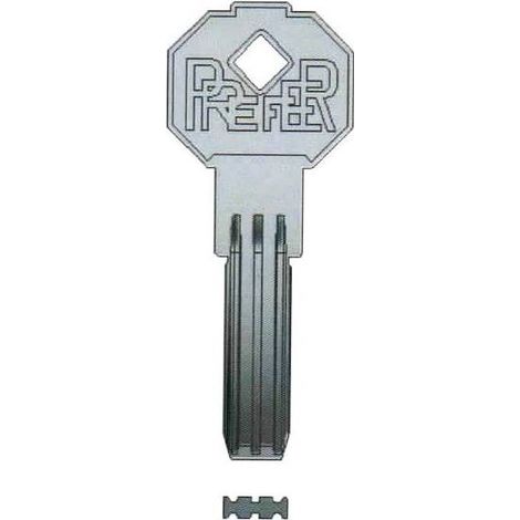 PREFER CHIAVE GREZZA PER SERRATURA S211/711/810. Prezzo per 1 pezzo.