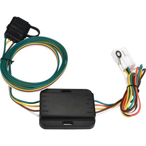 Faisceau de câblage de remorque, prise de remorque 12V Standard étanche Durable pour remorques pour véhicules récréatifs pour voiture américaine. (1/5)