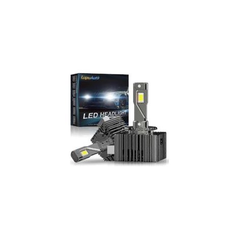 Adatto per Phares LED D1S D3S Canbus 60000 lm, autoamplificatore a doppia faccia 120W, compatibile con D4S D5S D2S D8S, D1R D2R D3R D4R, xenon HID 120W 60000 lm Canbus