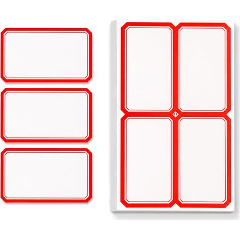 Lot de 250 Étiquettes Autocollantes pour Déménagement, Grand Format Blanc 60x100 mm, Adhésifs Résistants à l’Eau pour Cartons ou Boîtes, Idéal pour Organisation Maison ou Bureau (1/5)