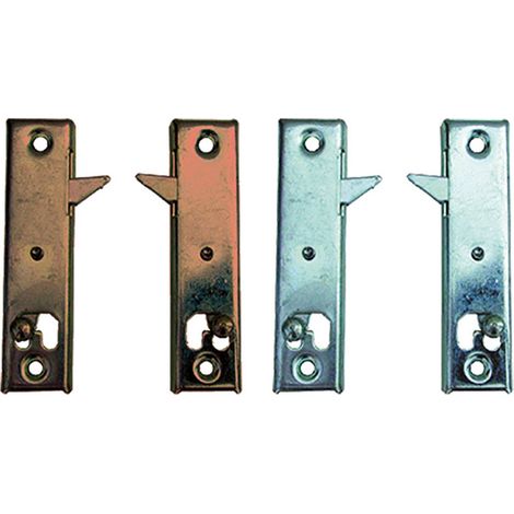 25COPPIE BLOCCATAPPARELLE 'SICUR BLOCK' BRONZATO DX/SX