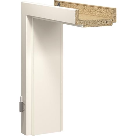 Zarge Aperto Dekor Uni weiß GA24 735x145 RELI