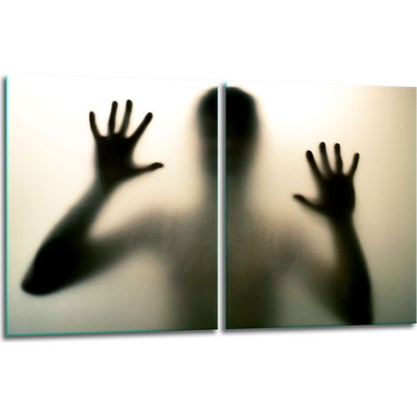 2 plaques de protection en verre pour cuisinière 40x52 MAN (1/5)